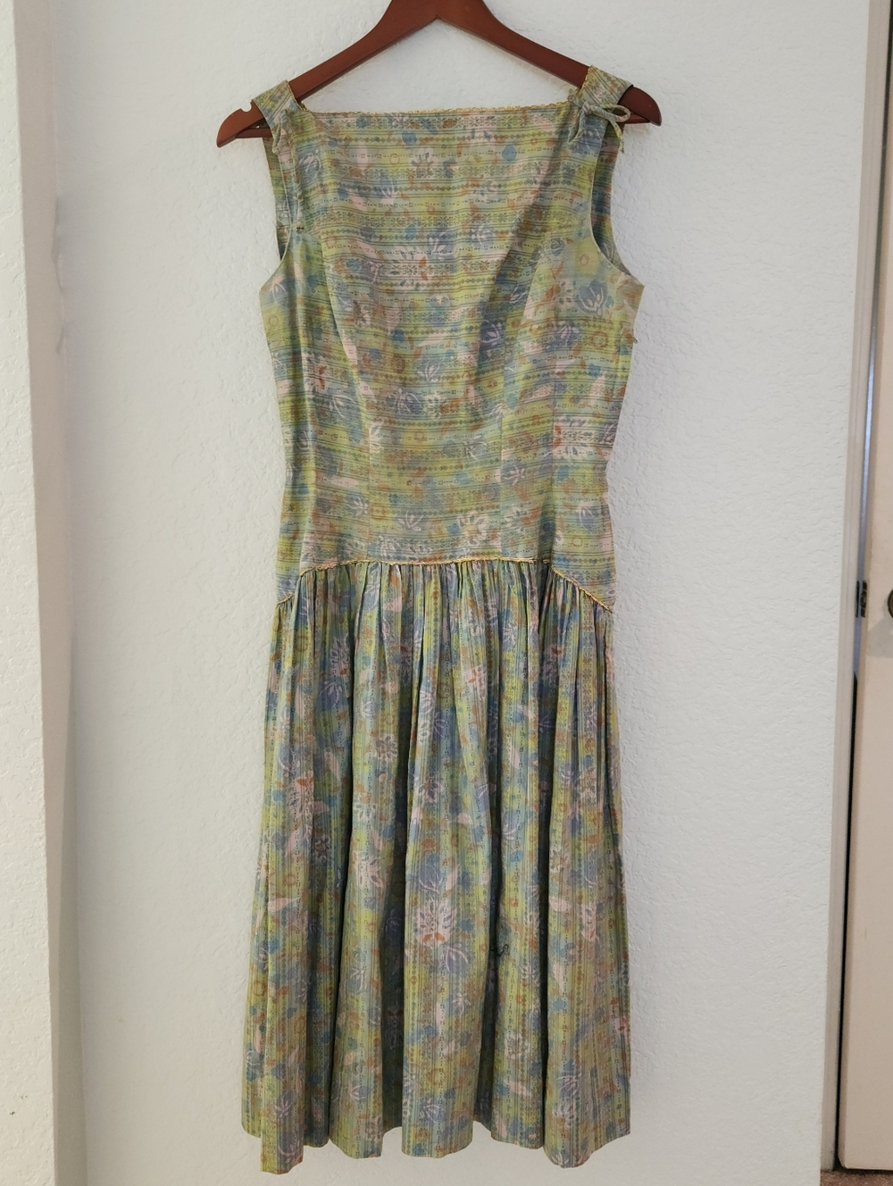 Vintage 1940s 50s Dress